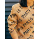 Női barna pulóver PARIS