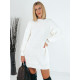 Női fehér pulóver ruha Astra