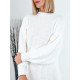 Női fehér pulóver ruha Astra