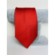 Férfi piros szatén nyakkendő