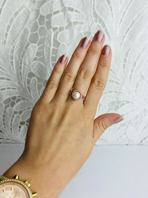 Női rézszínű gyűrű 1