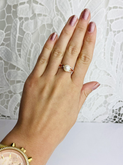 Női rézszínű gyűrű 3