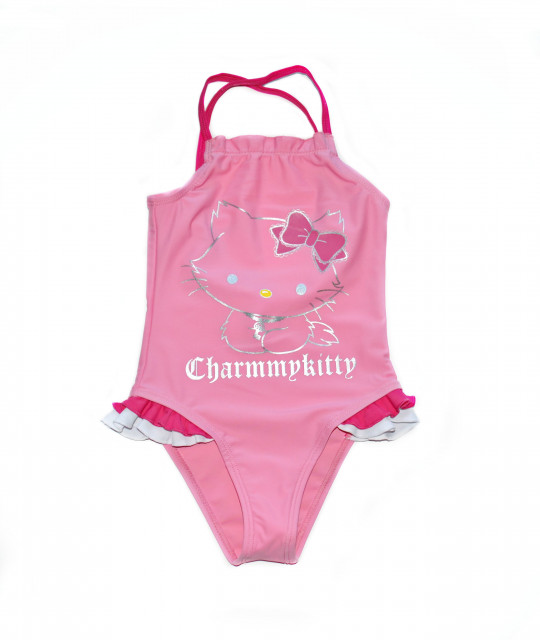 Lány rózsaszínű fürdőruha Charmmy Kitty 3