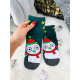 Női zokni karácsonyi motívummal 2