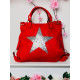 Női piros táska Star - KAZ