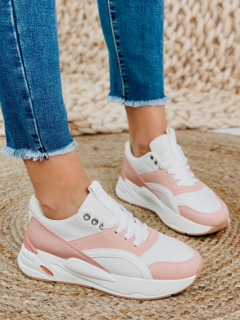 Női rózsaszínű cipő Lompea