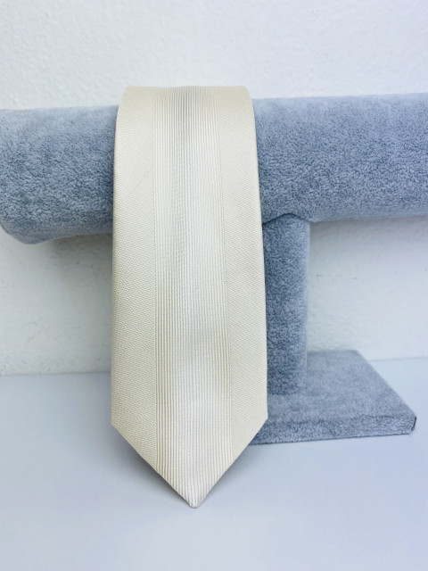 Férfi ombre vajszínű keskeny nyakkendő