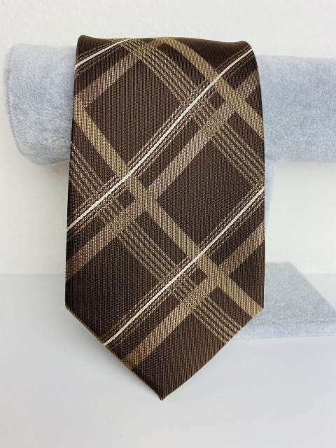 Férfi barna nyakkendő 