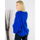 Női kék pulóver Ellia