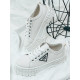 Női fehér platform cipő Fashion