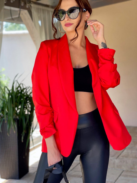 Piros női Morella kabát