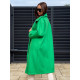 Női oversize kabát - zöld
