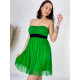Női zöld A-szabású ruha
