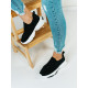 Női platform cipő díszkövekkel ROXY - fekete