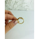 Női arany állítható gyűrű 3