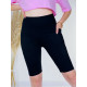 Női elasztikus PUSH UP fitness leggings - fekete