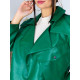Női zöld oversize matt műbőr dzseki LUSA